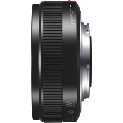Panasonic Lumix G 20mm f/1.7 II ASPH. Lens (Black)