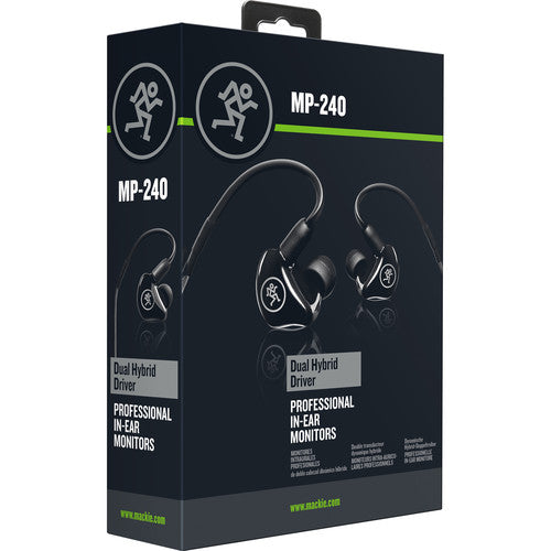 Mackie MP-240 Hybrid Dual Driver In-Ear Headphones