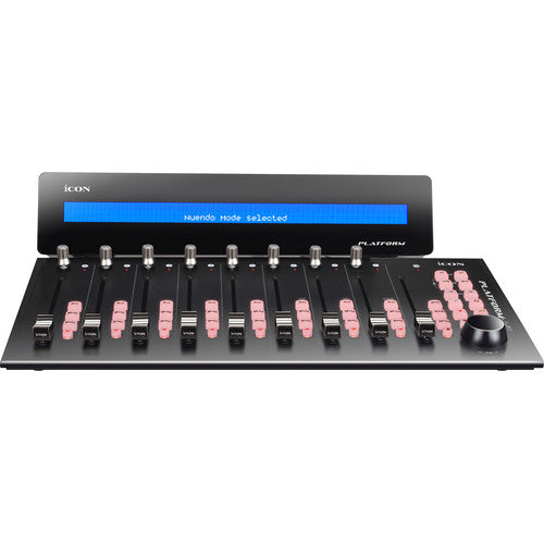 Icon Pro Audio Platform M+ Audio and MIDI Control Surface for DAWs and Plug-Ins