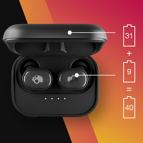 Skullcandy Grind True Wireless In-Ear Headphones (True Black)
