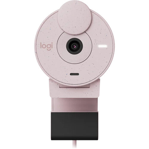 Logitech Brio 300 1080p Full HD Webcam (Rose)