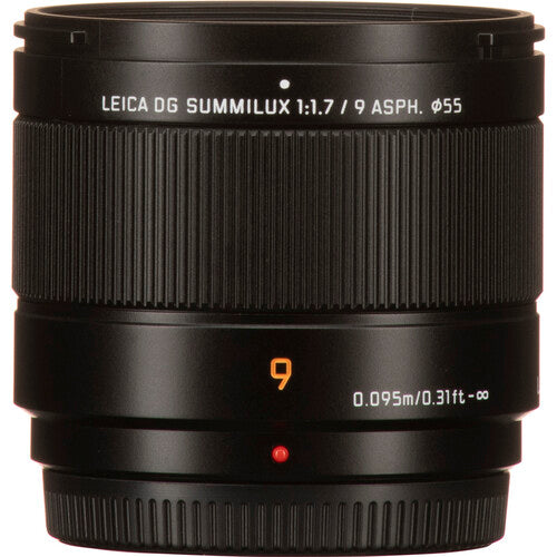 Panasonic Leica DG Summilux 9mm f/1.7 ASPH Lens