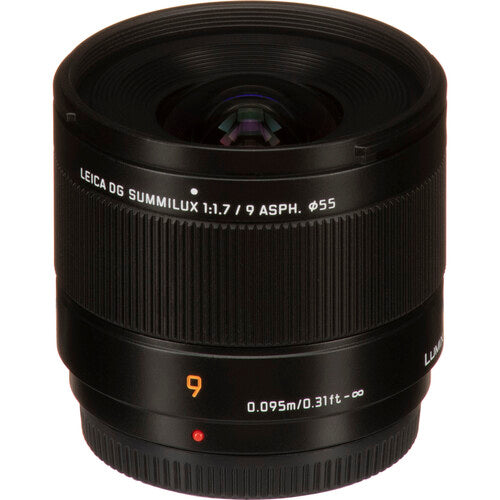 Panasonic Leica DG Summilux 9mm f/1.7 ASPH Lens