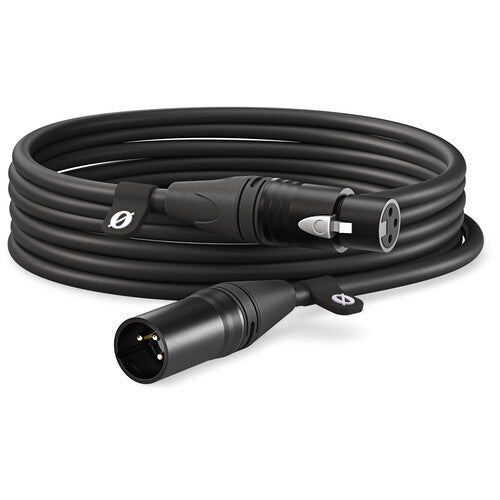RODE XLR Male to XLR Female Cable (19.7',Black)