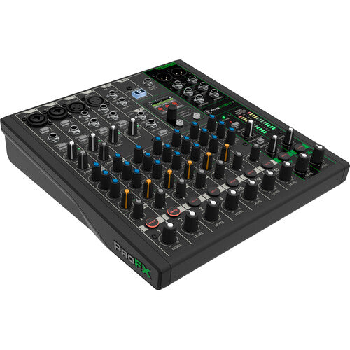 Mackie ProFX10v3+ 10-Channel Analog Mixer with Built-In FX,USB Recording,and Bluetooth