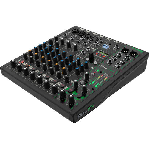 Mackie ProFX10v3+ 10-Channel Analog Mixer with Built-In FX,USB Recording,and Bluetooth