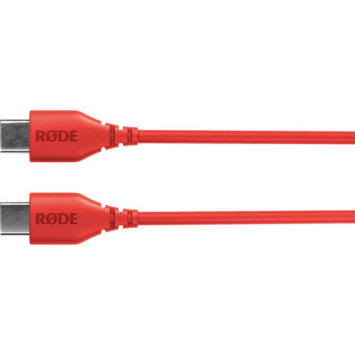 RODE SC22 USB-C to USB-C Cable (Red, 11.8")