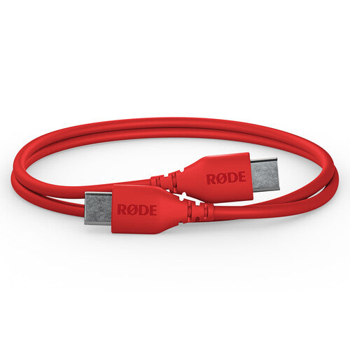 RODE SC22 USB-C to USB-C Cable (Red, 11.8")