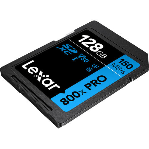 Lexar 128GB High-Performance 800x PRO UHS-I SDXC Memory Card (BLUE Series)
