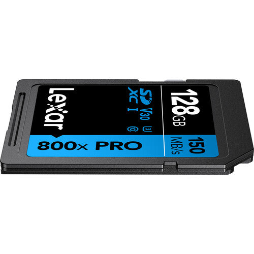 Lexar 128GB High-Performance 800x PRO UHS-I SDXC Memory Card (BLUE Series)