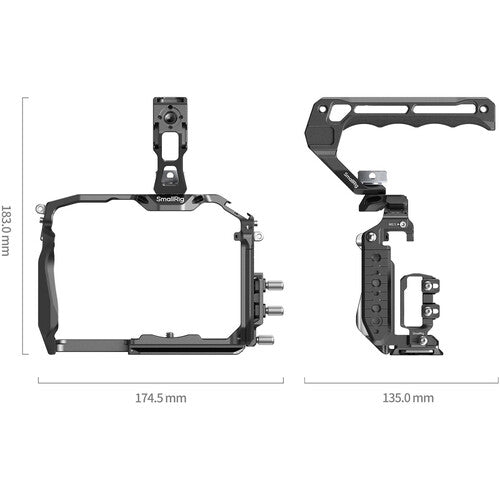 SmallRig HawkLock Quick Release Cage Kit for Panasonic Lumix GH7/GH6
