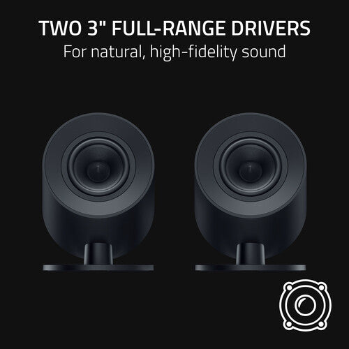 Razer Nommo V2 X Full-Range 2.0 PC Gaming Speakers