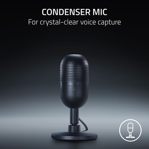 Razer Seiren V3 Mini USB Condenser Microphone (Black)