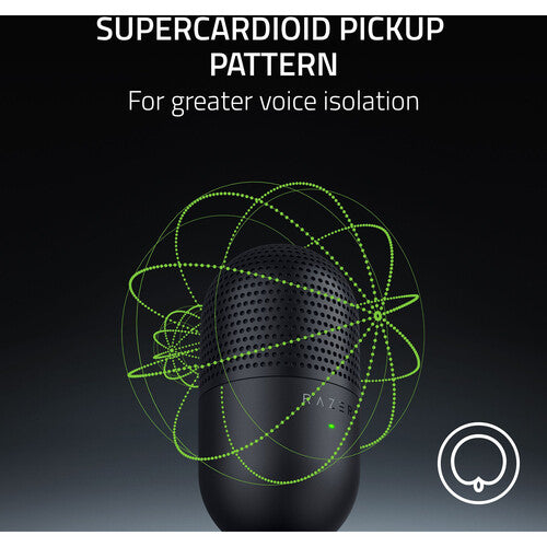 Razer Seiren V3 Mini USB Condenser Microphone (Black)