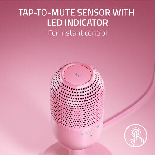 Razer Seiren V3 Mini USB Condenser Microphone (Quartz Pink)