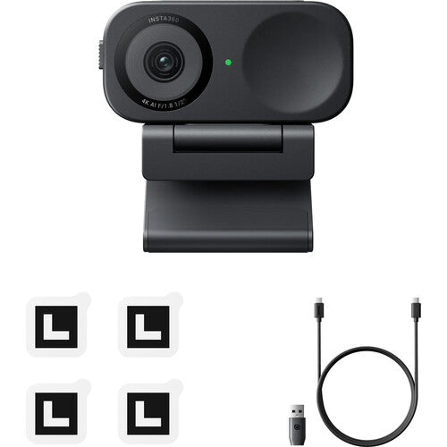 Insta360 Link 2C 4K AI Webcam (Black)