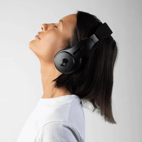 Skullcandy Icon ANC Wireless Active Noise-Canceling On-Ear Headphones (Black)