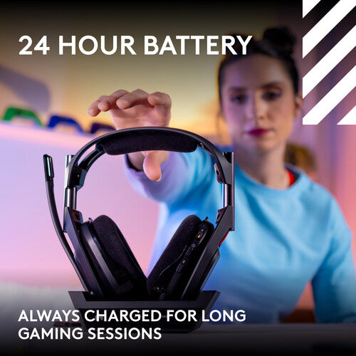 ASTRO Gaming Gaming A50 Gen 5 Wireless Gaming Headset (Black)