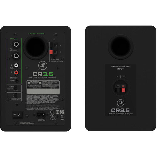 Mackie CR3.5 Creative Reference Powered 3.5" Studio Monitors (Pair,Black)