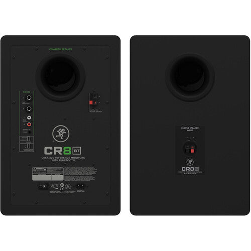 Mackie CR8BT Creative Reference Powered 8" Studio Monitors with Bluetooth (Pair,Black)