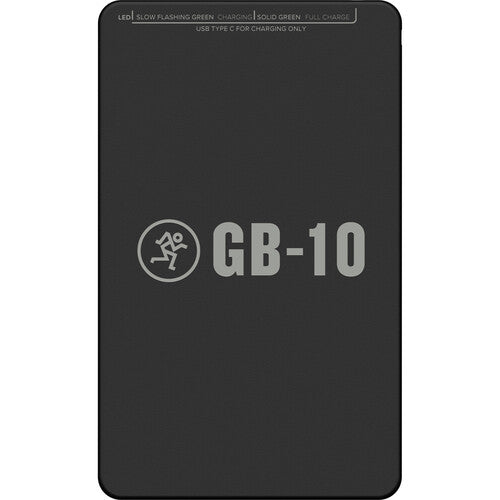 Mackie ProFX10 GO 10-Channel Battery-Powered Analog Mixer USB-C Interface