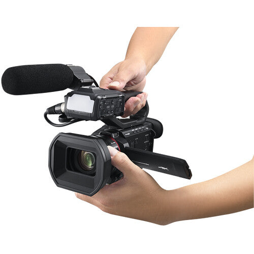 Panasonic CX20 Professional Compact 4K Camcorder with XLR Inputs & IP Connectivity