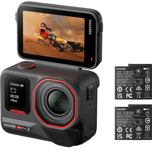 Insta360 Ace Pro 2 Action Camera Dual Battery Bundle