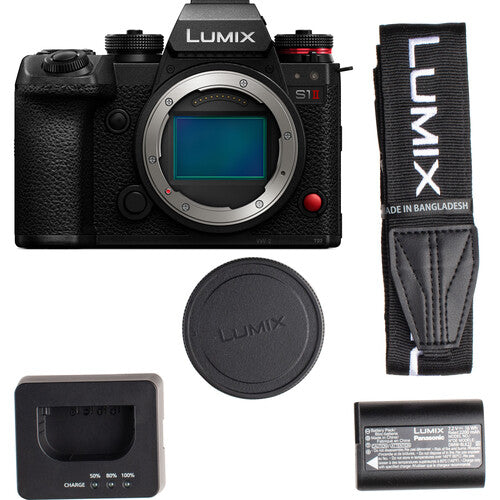 Panasonic LUMIX S1 II Mirrorless Camera with 24-60mm f/2.8 Lens