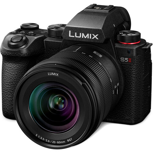 Panasonic LUMIX S5 II Mirrorless Camera with 20-60mm f/3.5-5.6 and 50mm f/1.8 Lenses