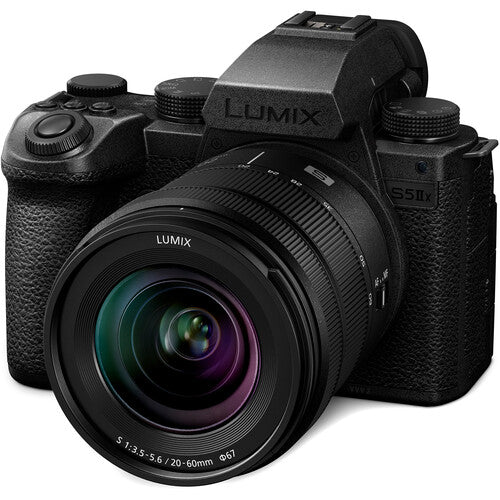 Panasonic LUMIX S5 IIX Mirrorless Camera with 20-60mm f/3.5-5.6 and 50mm f/1.8 Lenses