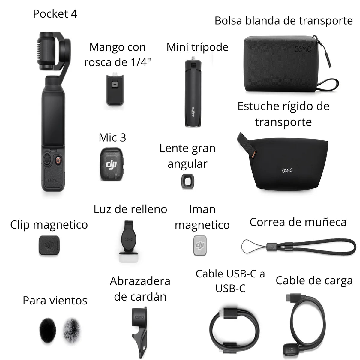 DJI Osmo Pocket 4 Creator Combo