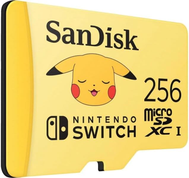Nintendo Switch™ Pokemon  microSD™ UHS-I Card 256gb