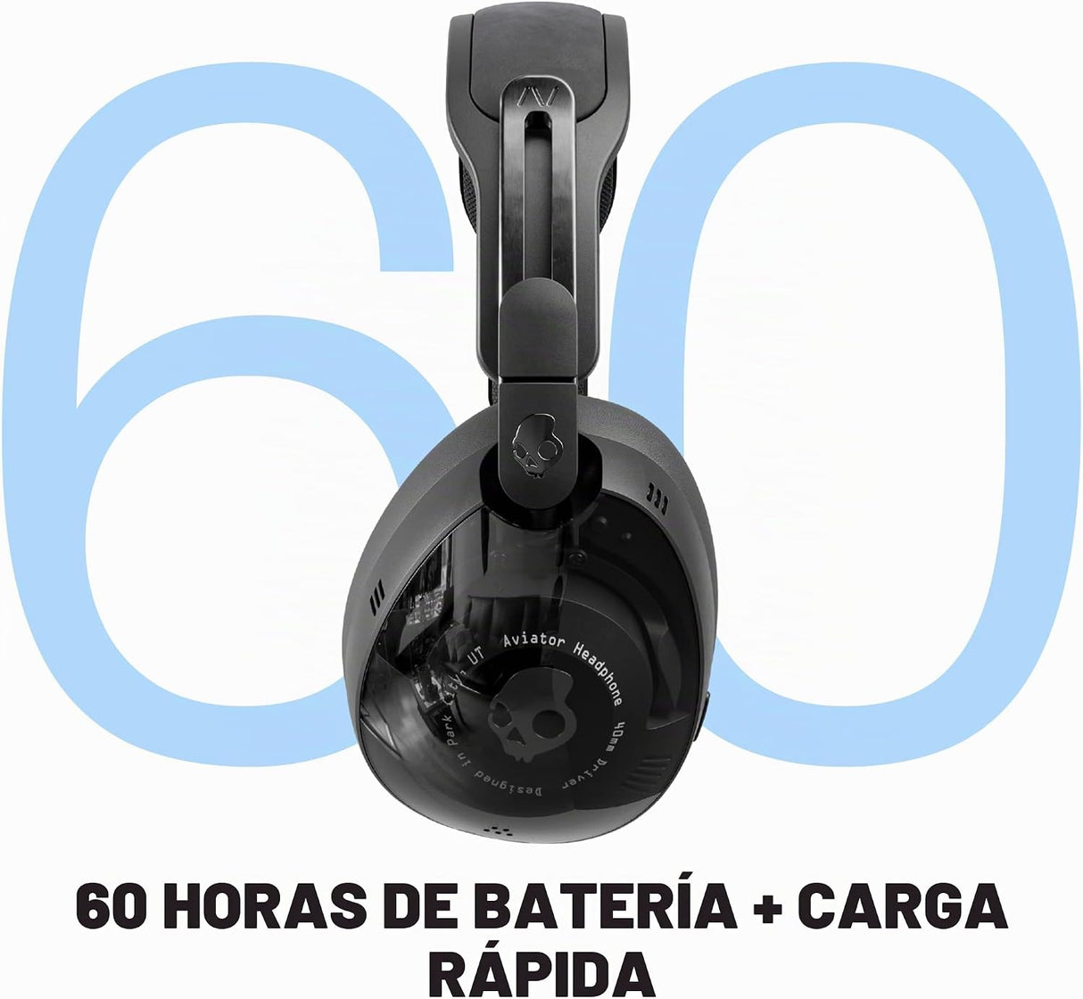 Skullcandy Aviator 900 Anc Wireless Noise Cancelling Black Black