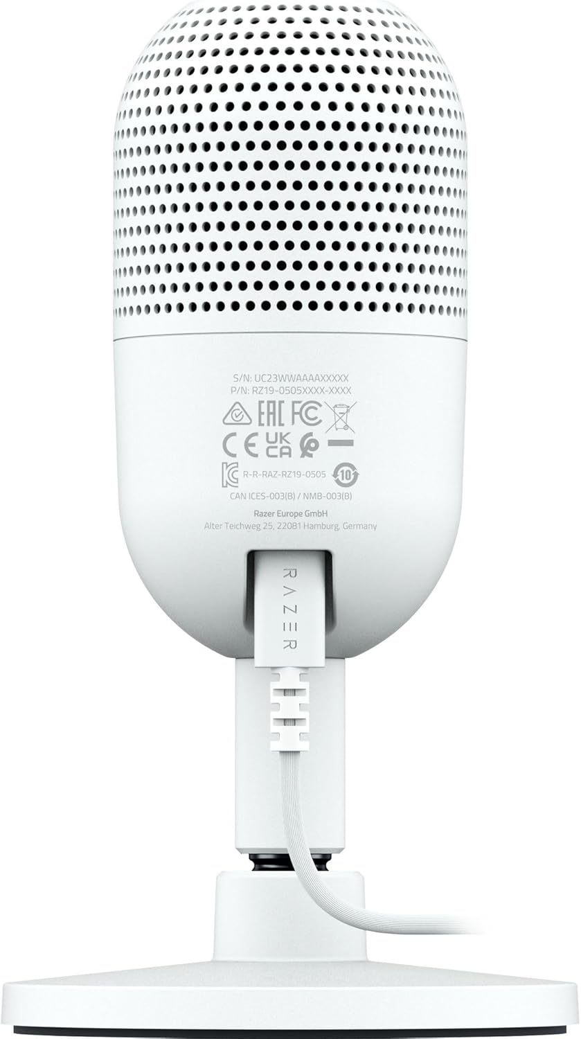 Razer Seiren V3 Mini USB Condenser Microphone (White)