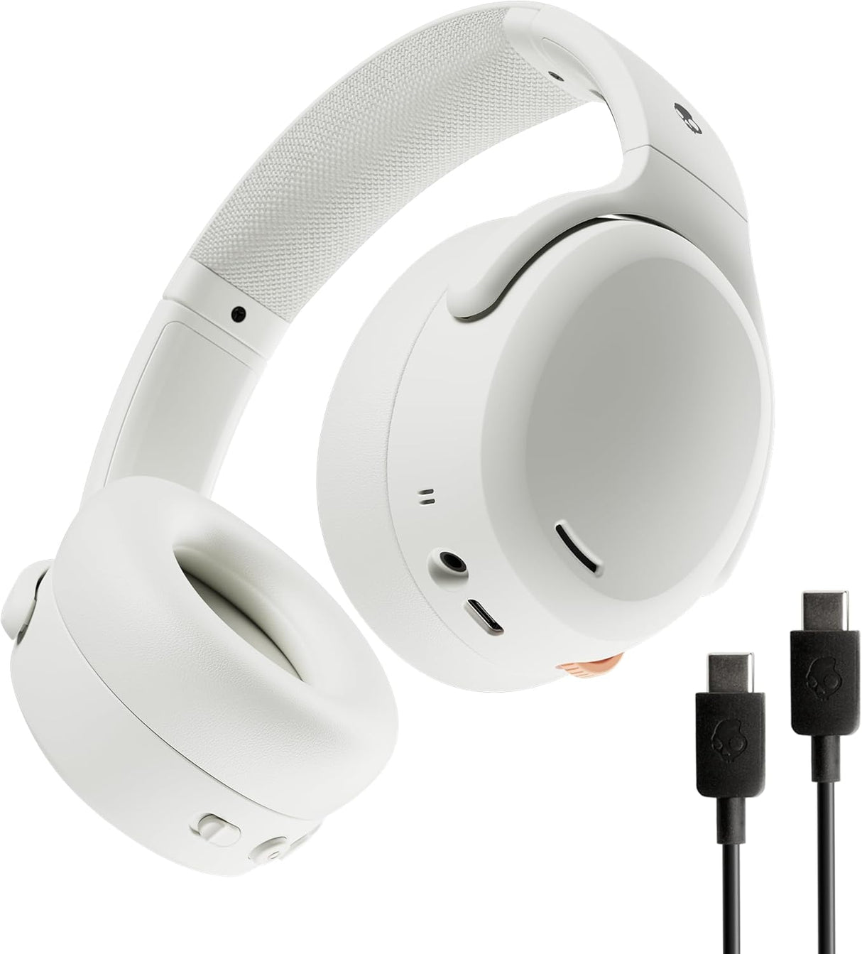 Skullcandy Crusher ANC 2 Over-Ear Noise Canceling Wireless Headphones (BONE)