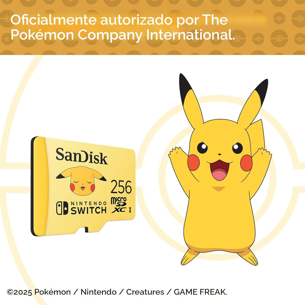 Nintendo Switch™ Pokemon  microSD™ UHS-I Card 256gb