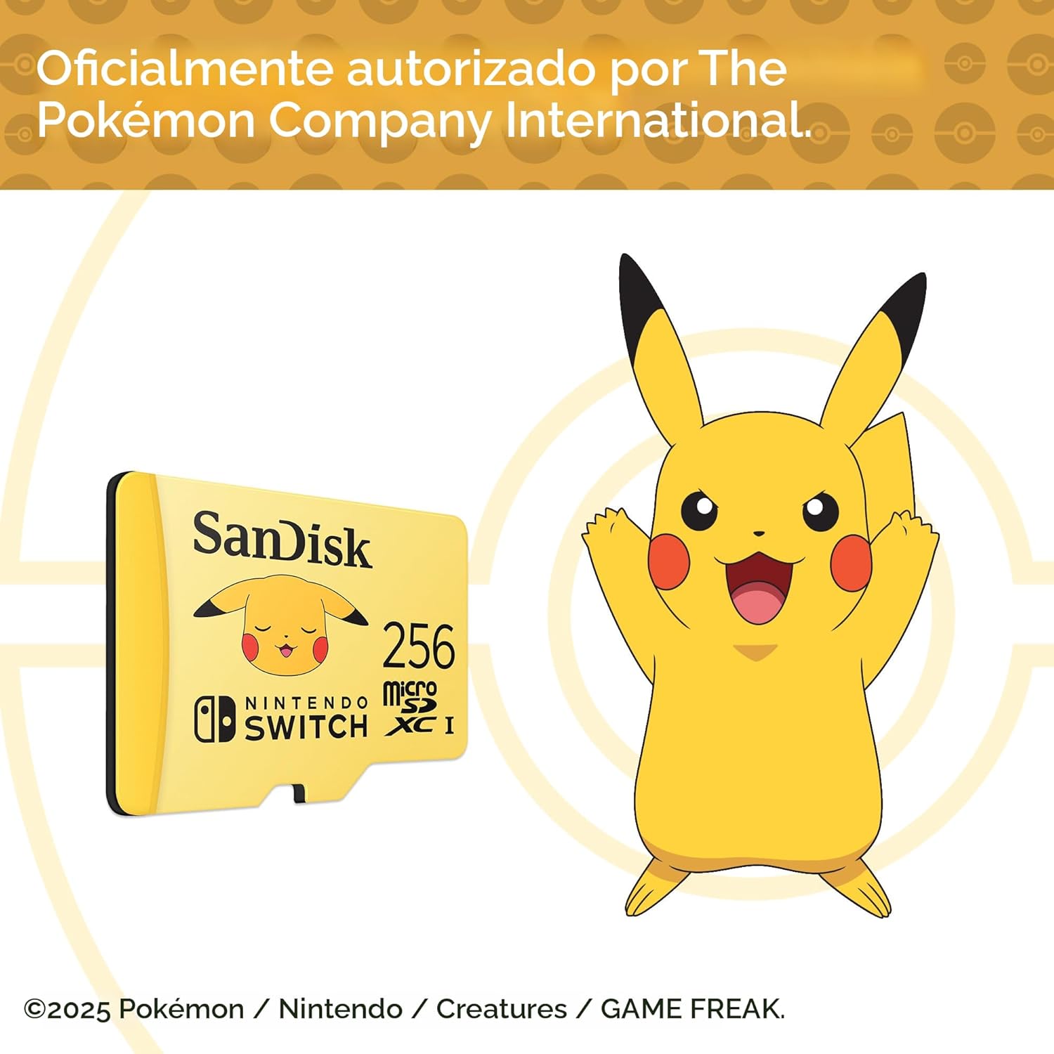 Nintendo Switch™ Pokemon  microSD™ UHS-I Card 256gb