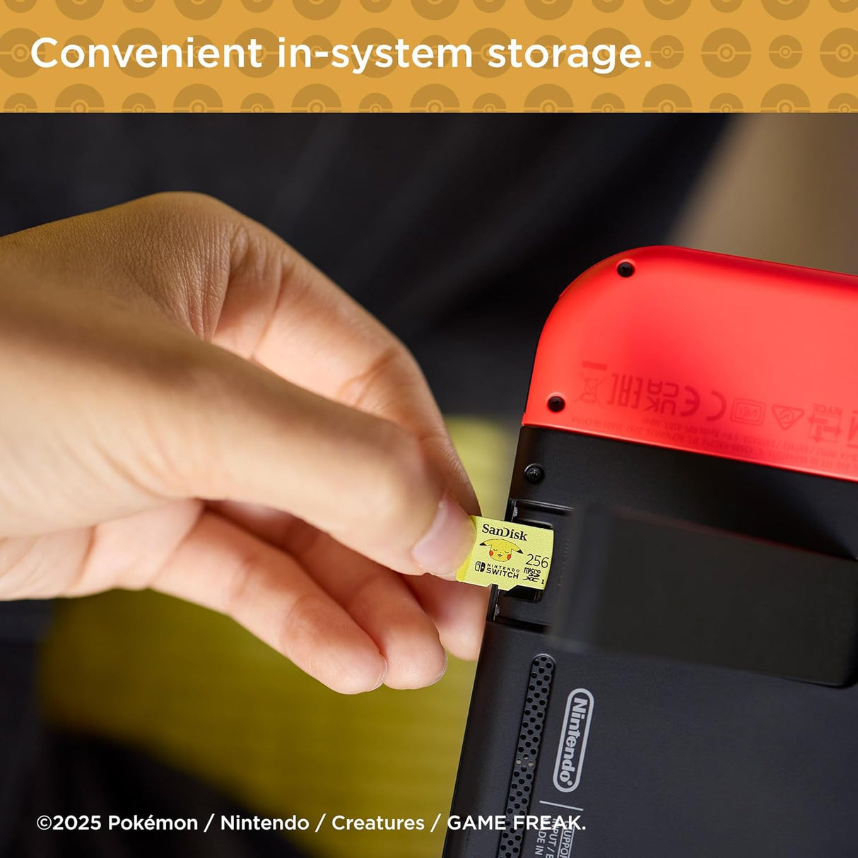 Nintendo Switch™ Pokemon  microSD™ UHS-I Card 256gb