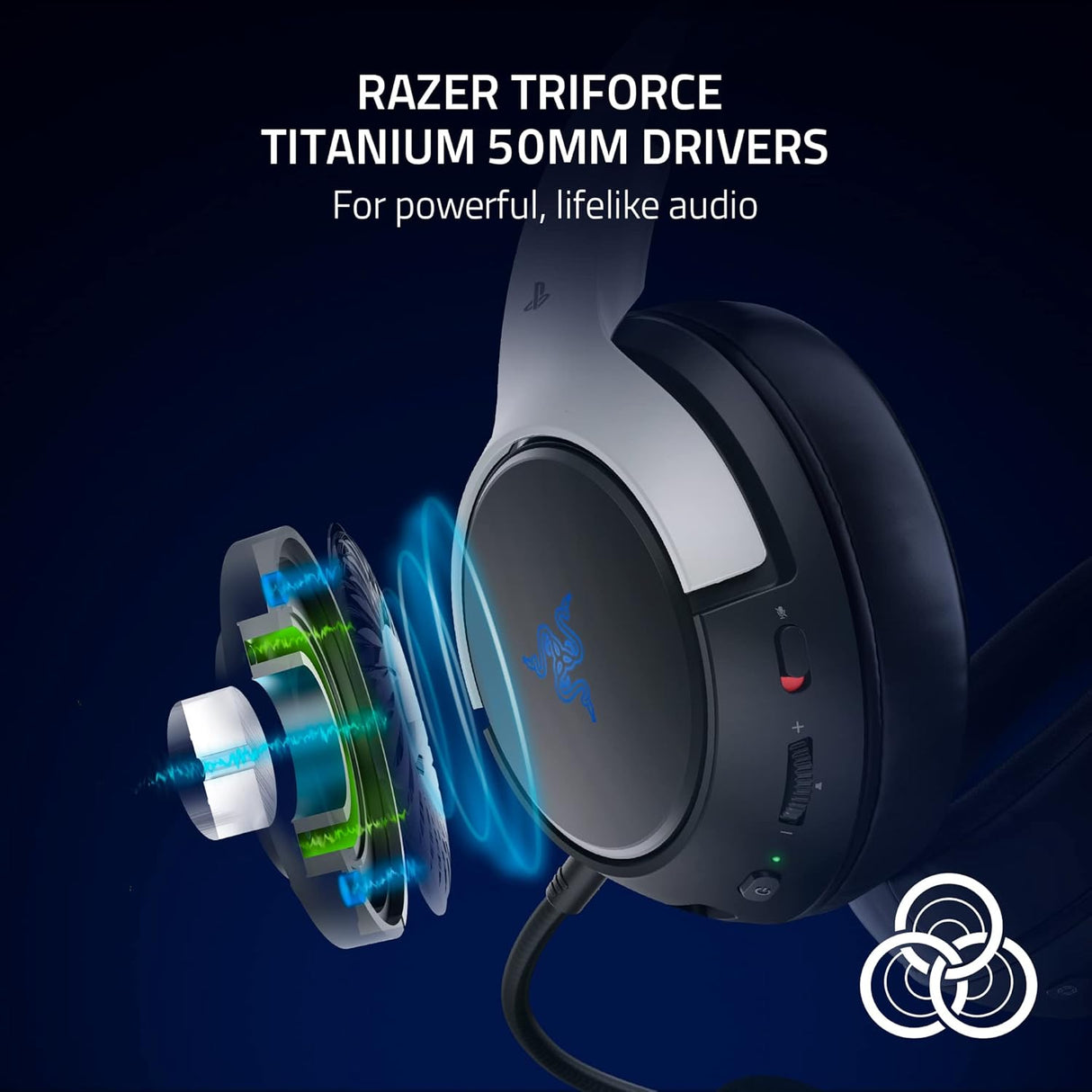 Razer BlackShark V2 HyperSpeed Wireless Gaming Headset (White)