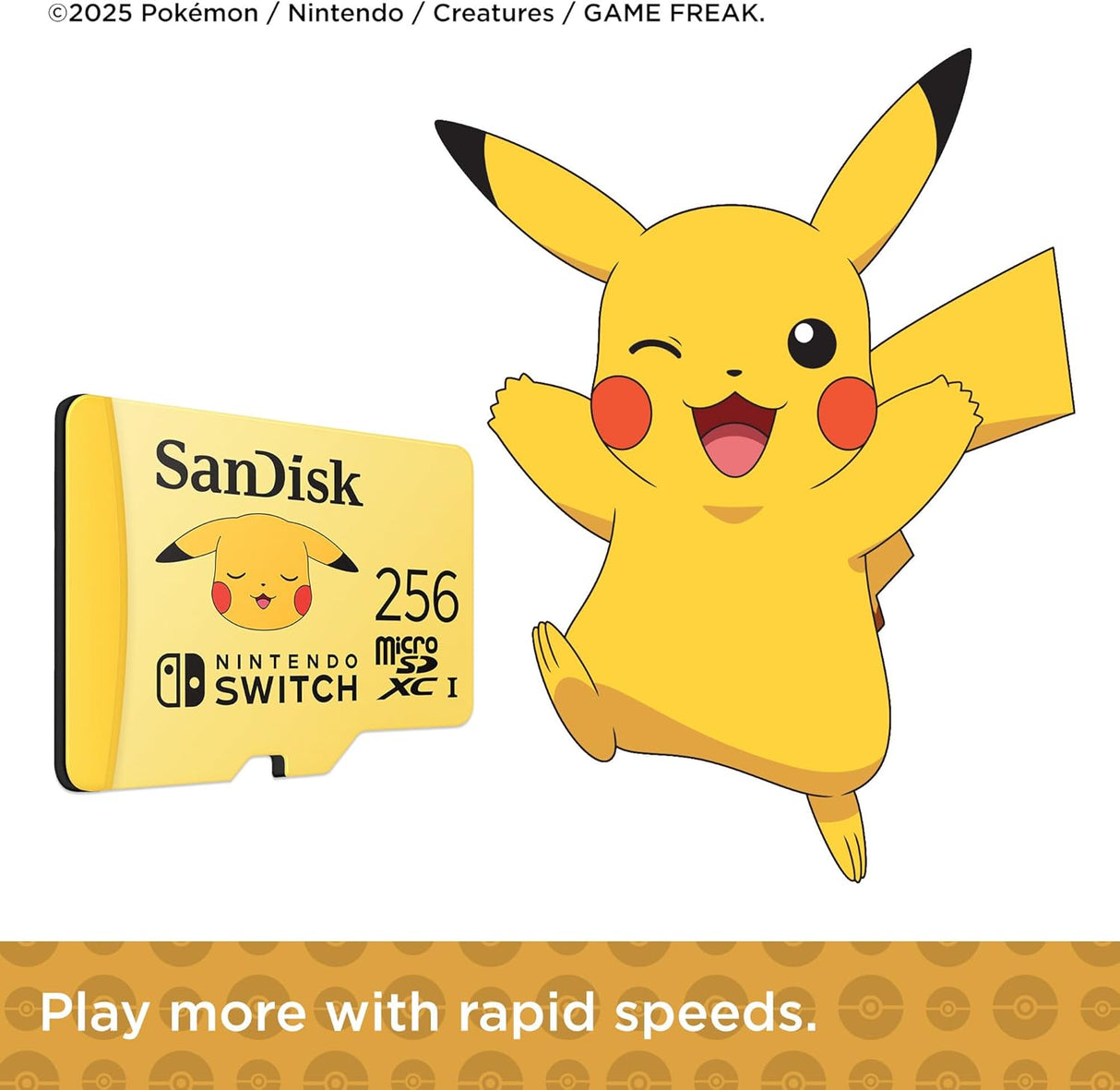 Nintendo Switch™ Pokemon  microSD™ UHS-I Card 256gb