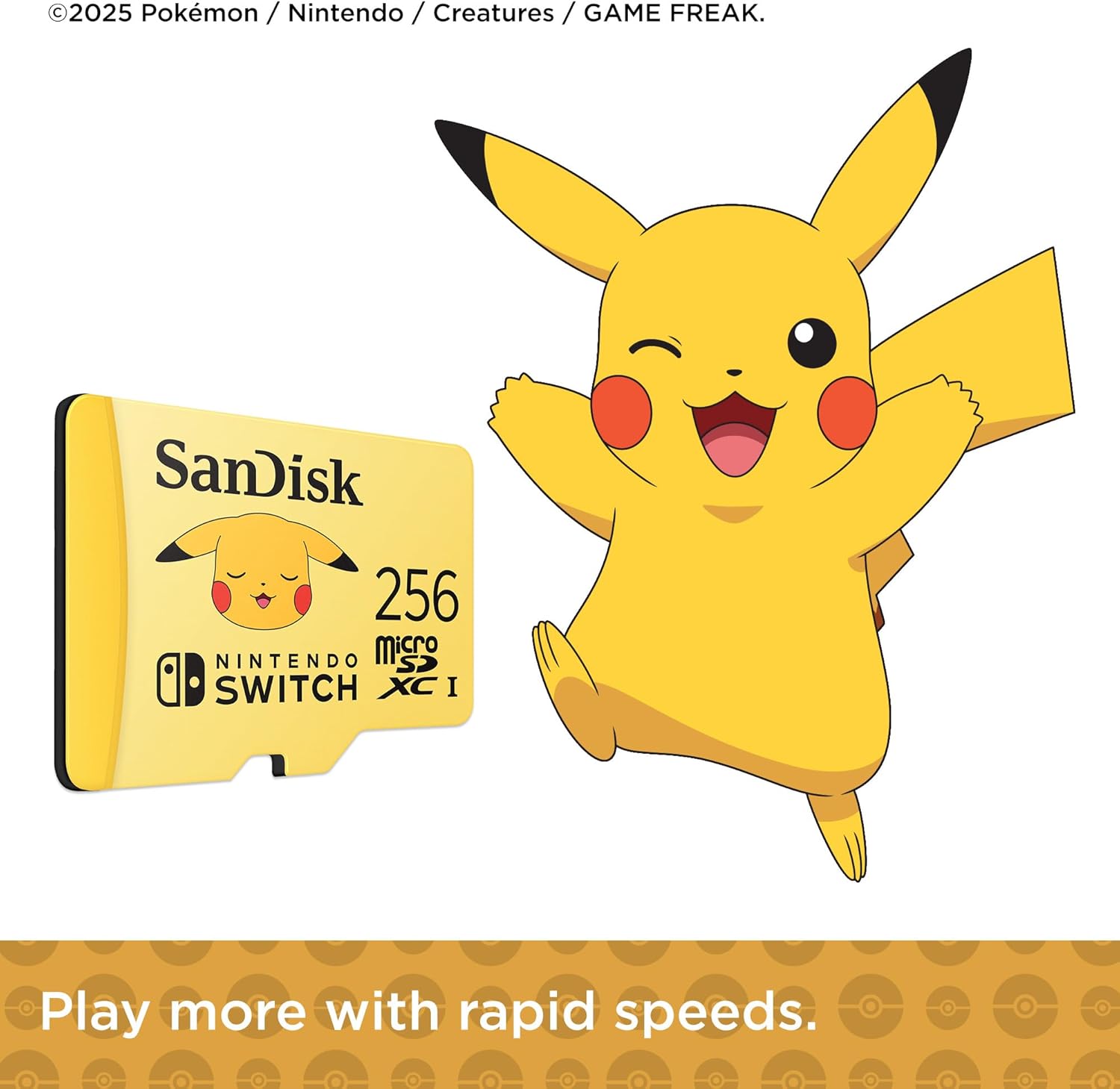 Nintendo Switch™ Pokemon  microSD™ UHS-I Card 256gb