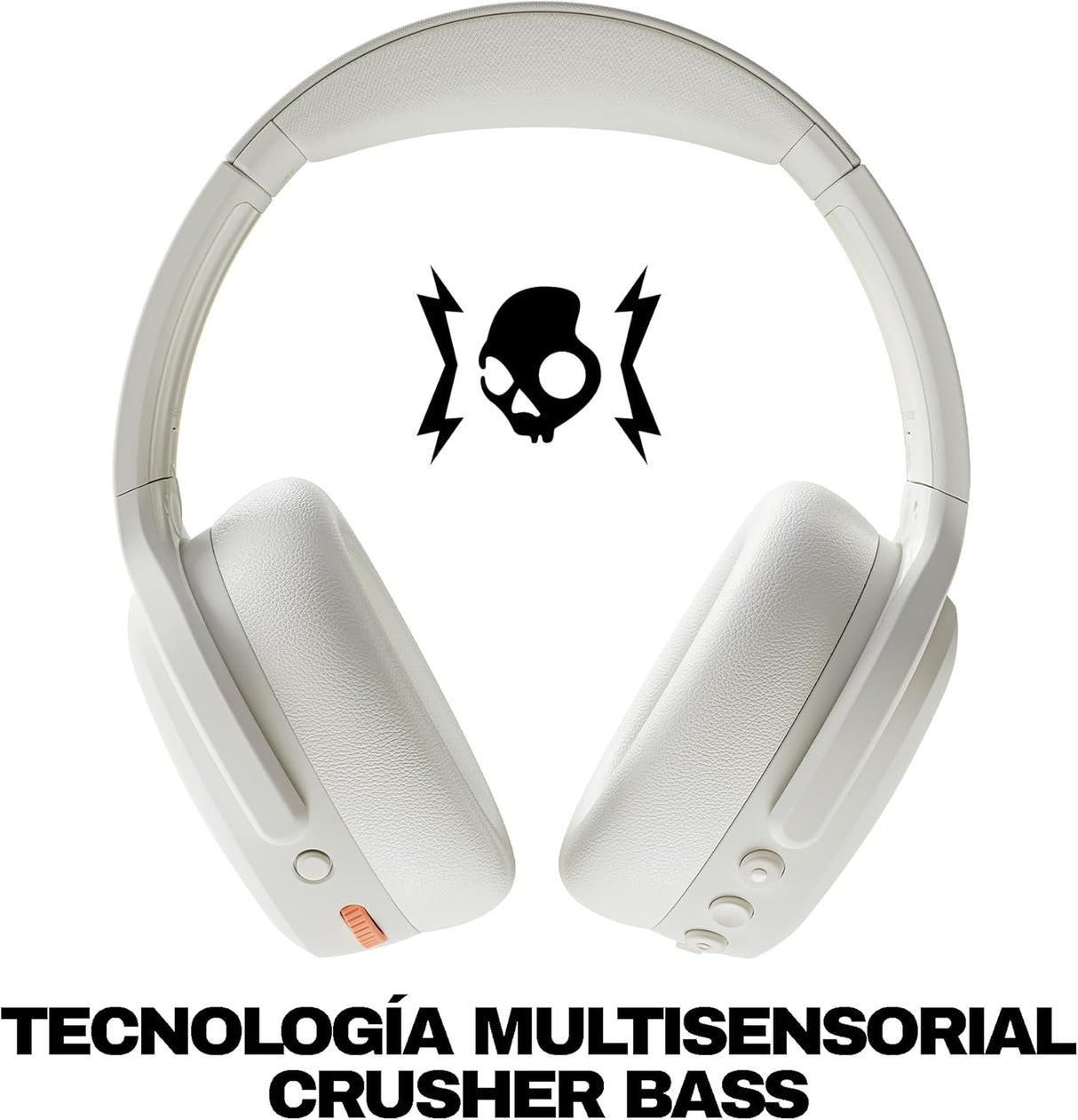 Skullcandy Crusher ANC 2 Over-Ear Noise Canceling Wireless Headphones (BONE)
