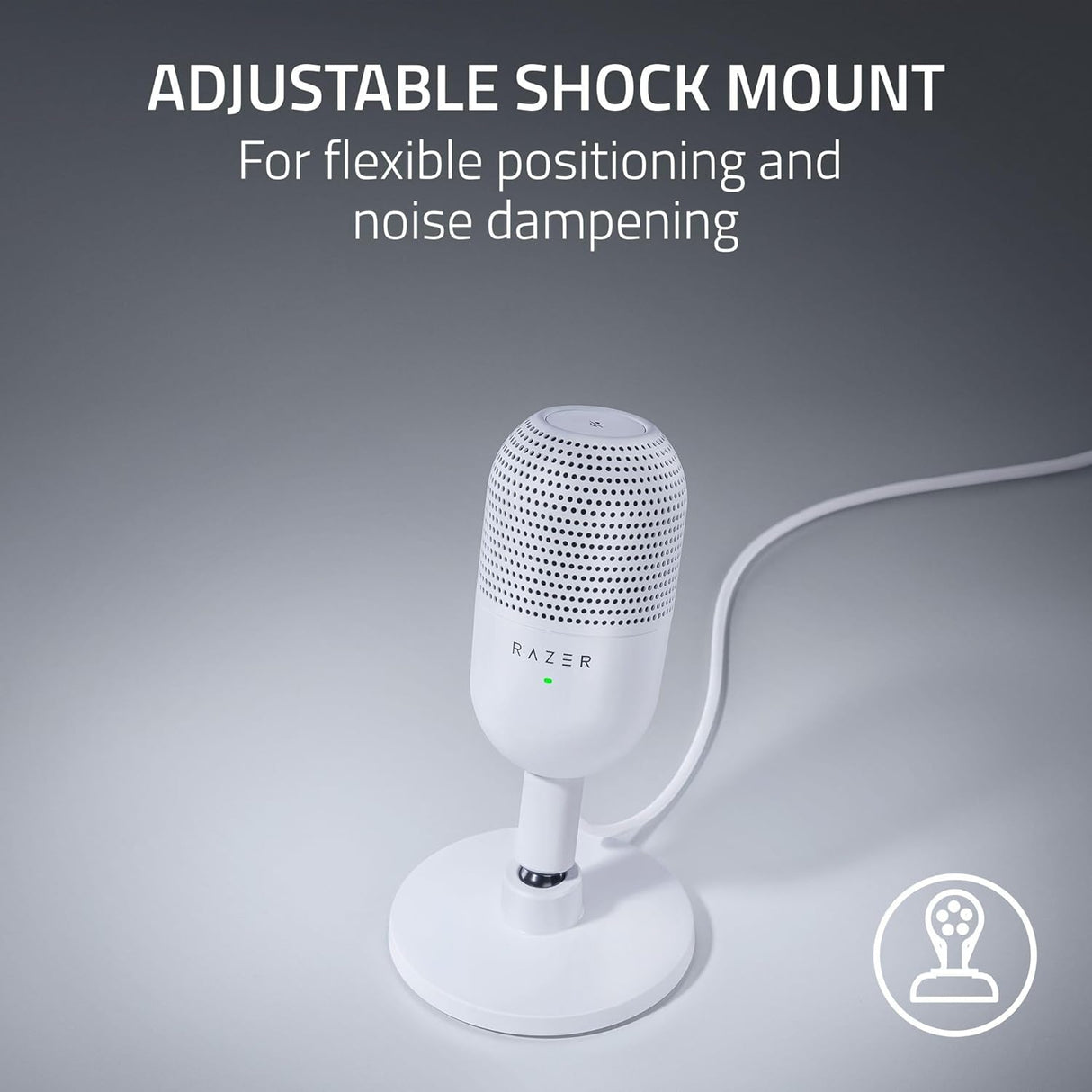 Razer Seiren V3 Mini USB Condenser Microphone (White)