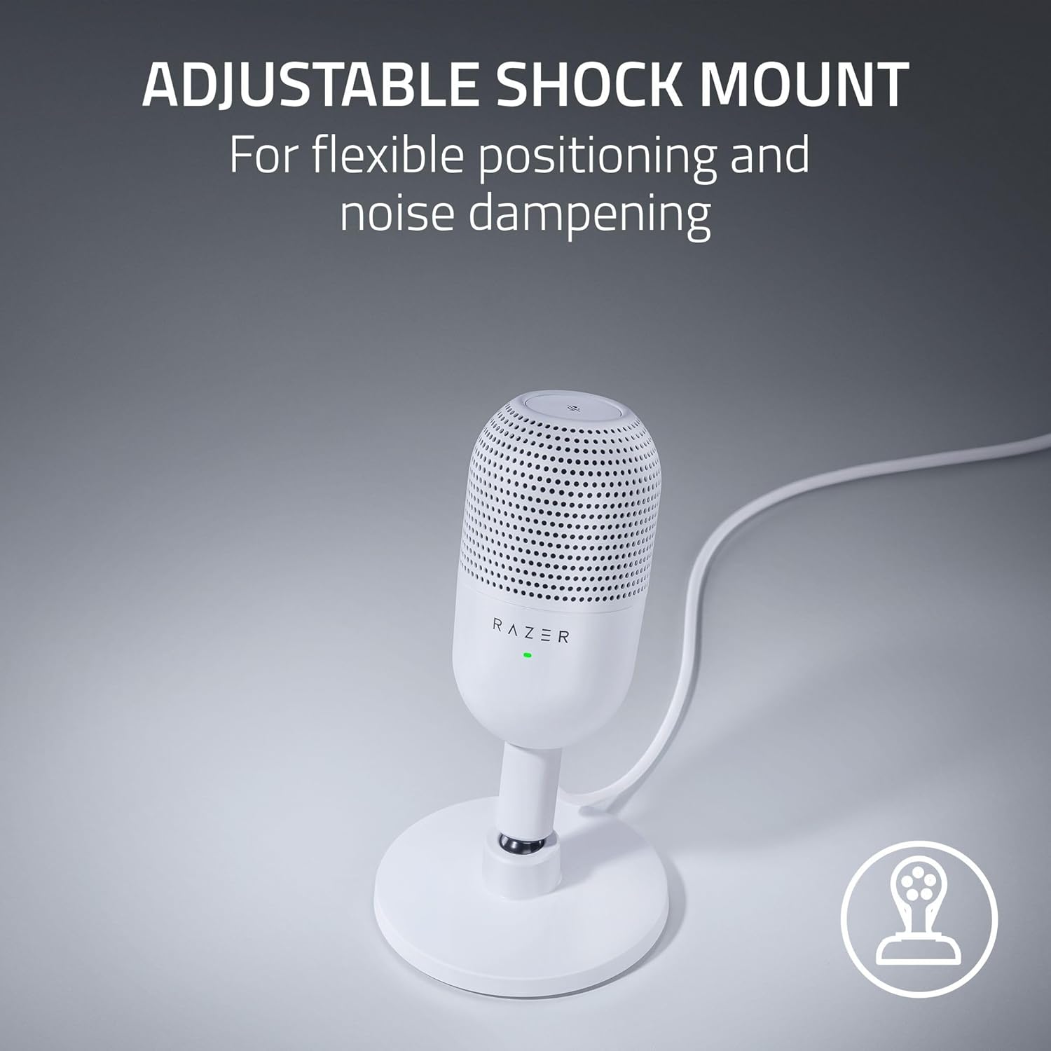 Razer Seiren V3 Mini USB Condenser Microphone (White)