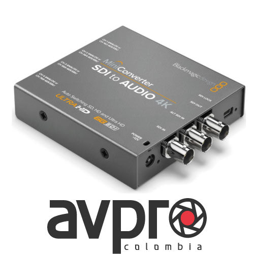 Blackmagic Design Mini Converter SDI to Audio 4K