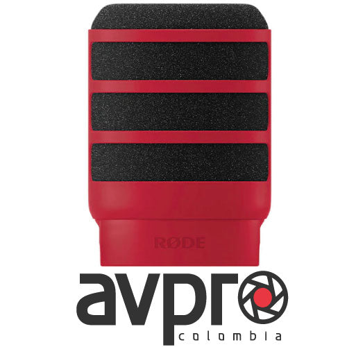 RODE WS14 Pop Filter for PodMic (Red)