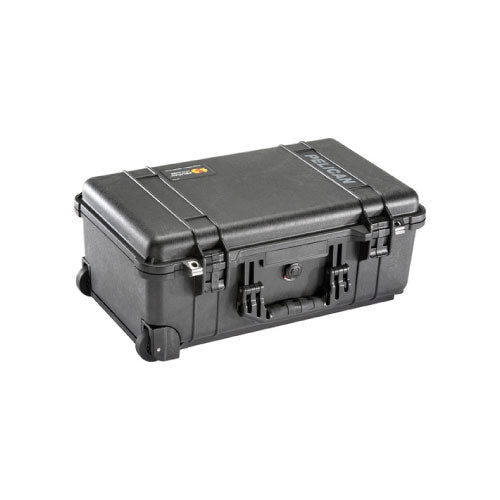 Pelican 1510SC Studio Case with Lid Organizer and Yellow Divider Set (Black)