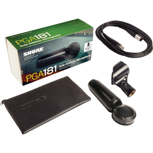 Shure PGA181 Side-Address Condenser Microphone (XLR Cable)