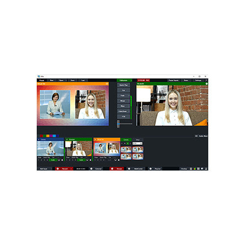 vMix 4K Live Production, Streaming & Mixing Software (Download)