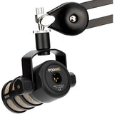 RODE RODECaster Pro II 4-Person Podcasting Kit with PodMics, Studio Boom Arms, Headphones, and Cables